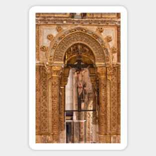 Charola. Convent of Christ. Templars. Sticker